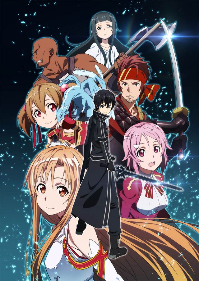 Герои Sword Art Online в Aincrad